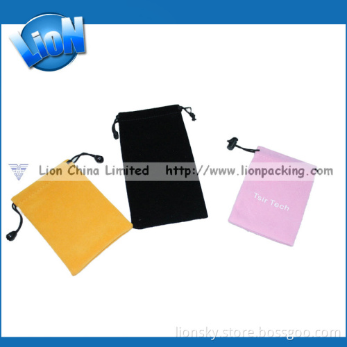 Soft Jewellery Velvet Drawstring Bag (R-120)